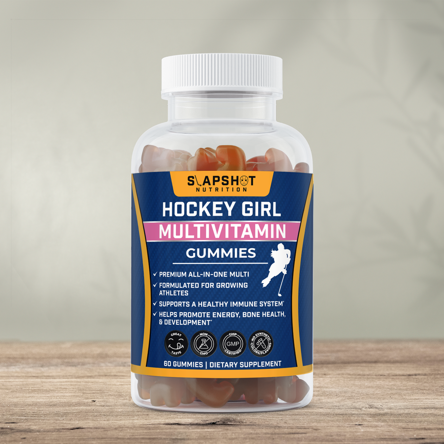 Kids Complete Gummy-HOCKEY GIRL