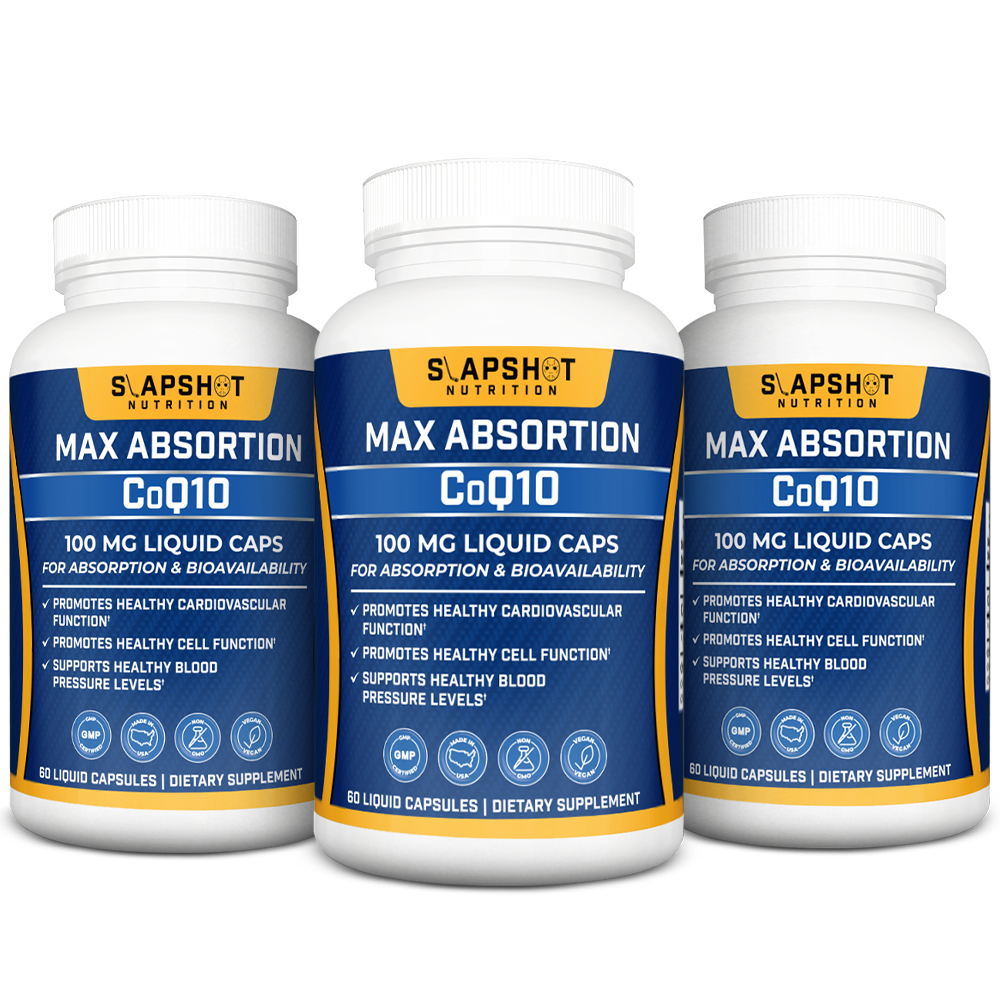 CO Q 10 100 MG Green Liquid Capsules