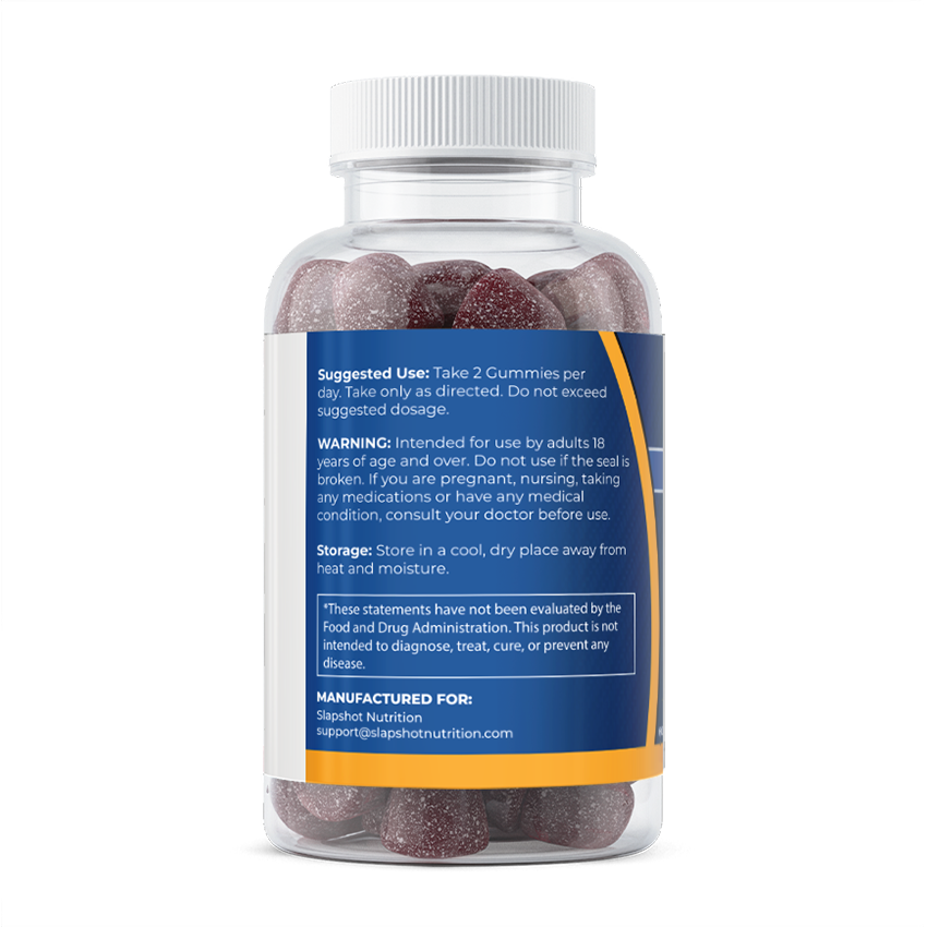 Magnesium Citrate Gummies - 600 MG - Vegan, Non GMO, 60 Count