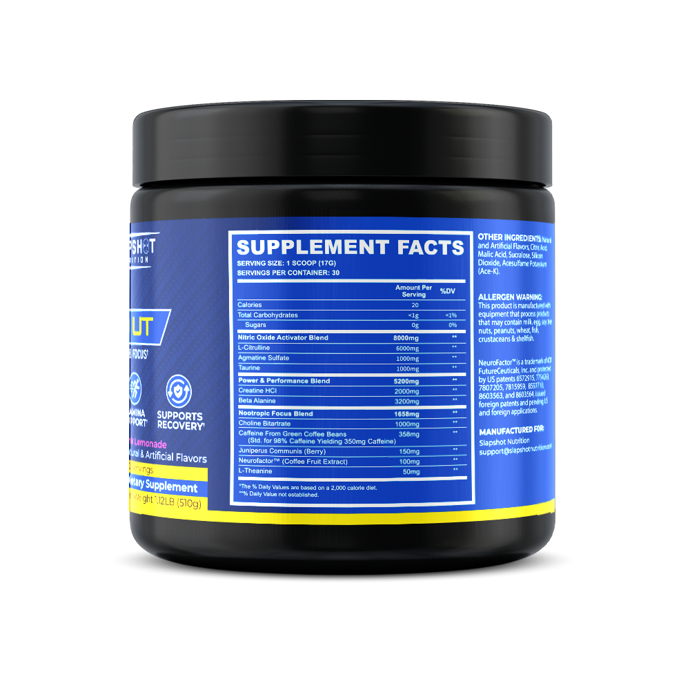 Energy and Focus, Pink Lemonade