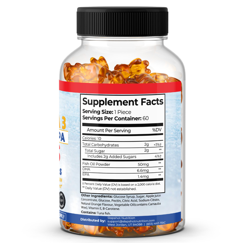 Kids Omega-3 Gummies DHA + EPA - 60 Count